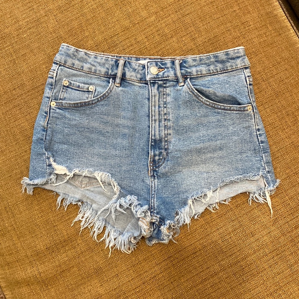 Zara denim shorts